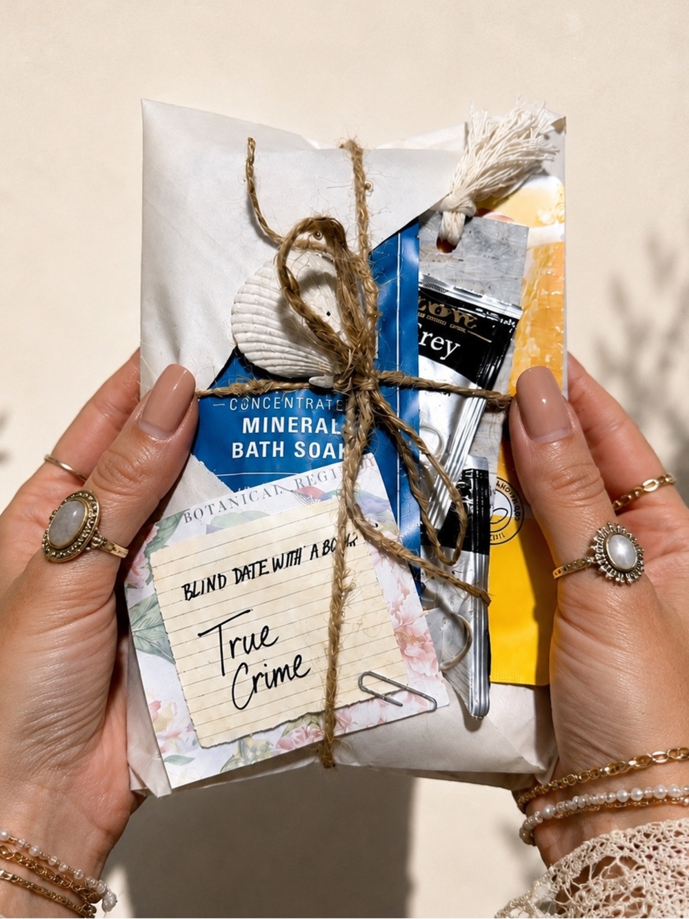 True Crime Book | Blind Date with a Book | Mystery Book Gift Box | Book Lover